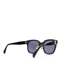 Celine Square Sunglasses — Black