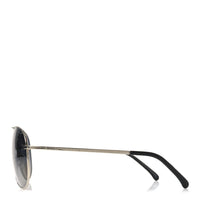 Chanel Aviator Sunglasses — Silver 4189-T