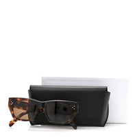 Celine Square Sunglasses — Havana