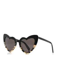 Saint Laurent Square Sunglasses — Havana SL181