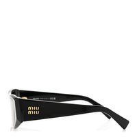 Miu Miu Cat-Eye Sunglasses — Black SMU 06Y