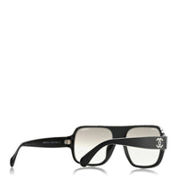 Chanel Shield Sunglasses — Crystal