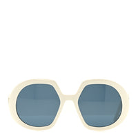 Dior Square Sunglasses — White