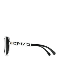 Chanel Square Sunglasses — Black 5422-B
