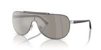 Versace VE2140 Oversized Round Metal Sunglasses - quarter view