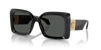 Versace VE4467U Bold Square Acetate Sunglasses - quarter view