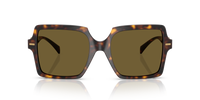 Versace VE4441 Square Acetate Havana Sunglasses - front view