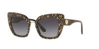 Dolce & Gabbana DG4359 Devotion Heart Cat-Eye Sunglasses - View 1