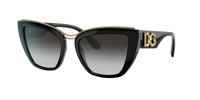 Dolce & Gabbana DG6144 DG Logo Cat-Eye Sunglasses - View 1