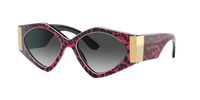 Dolce & Gabbana DG4396 Irregular Cat-Eye Acetate Sunglasses - View 1