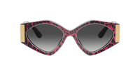 Dolce & Gabbana DG4396 Irregular Cat-Eye Acetate Sunglasses - View 2
