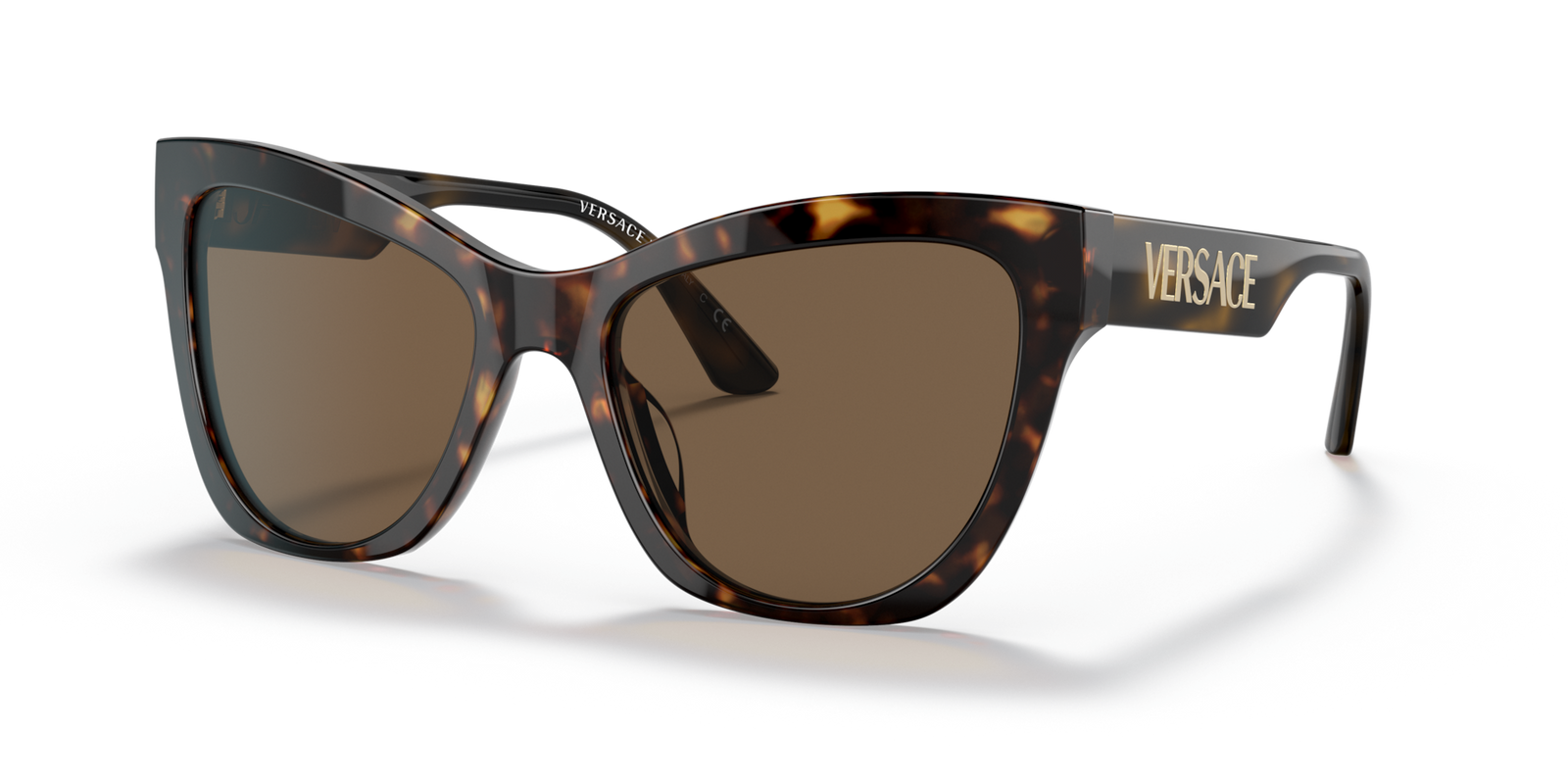 Versace Greca Aegis Oversized Cat-Eye Sunglasses