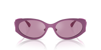 Versace VE2263 Pilot Metal Sunglasses - front view