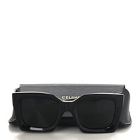 Celine Square Sunglasses — Black