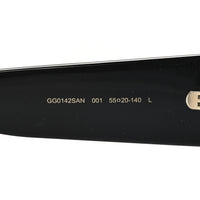 Gucci Square Sunglasses — Black