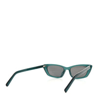 Saint Laurent Cat-Eye Sunglasses — Green SL277