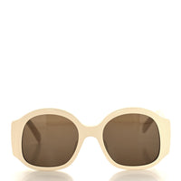 Celine Square Sunglasses — White