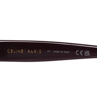 Celine Square Sunglasses — Black
