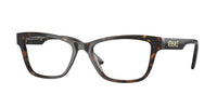 Versace VE3316 Medusa pillow square black optical - side profile