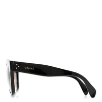 Celine Square Sunglasses — Black