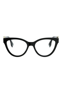 Fendi FF Diamonds cat-eye acetate optical glasses - front