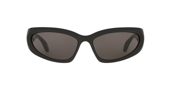 Balenciaga BB0157S 001 Extreme Wrap Sunglasses - Black/Grey
