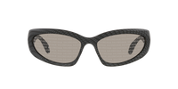 Balenciaga BB0157S 003 Extreme Wrap Sunglasses - Silver/Grey