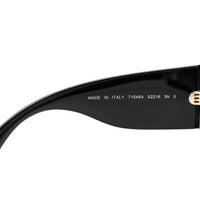 Chanel Rectangle Sunglasses — Black