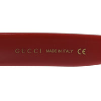 Gucci Square Sunglasses — Red GG0327S