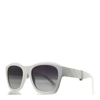 Chanel Square Sunglasses — White 6055-B