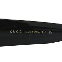 Gucci Square Sunglasses — Black