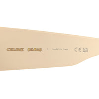 Celine Square Sunglasses — White