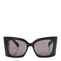 Saint Laurent Square Sunglasses — Black