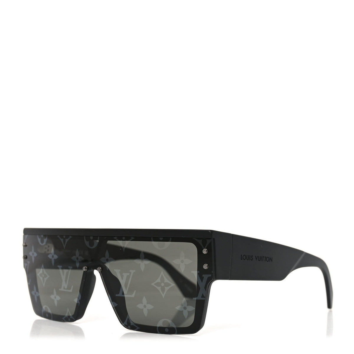 Louis Vuitton Square Sunglasses — Black Z1583W
