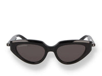 Balenciaga BB0159S 001 black cat-eye sunglasses front