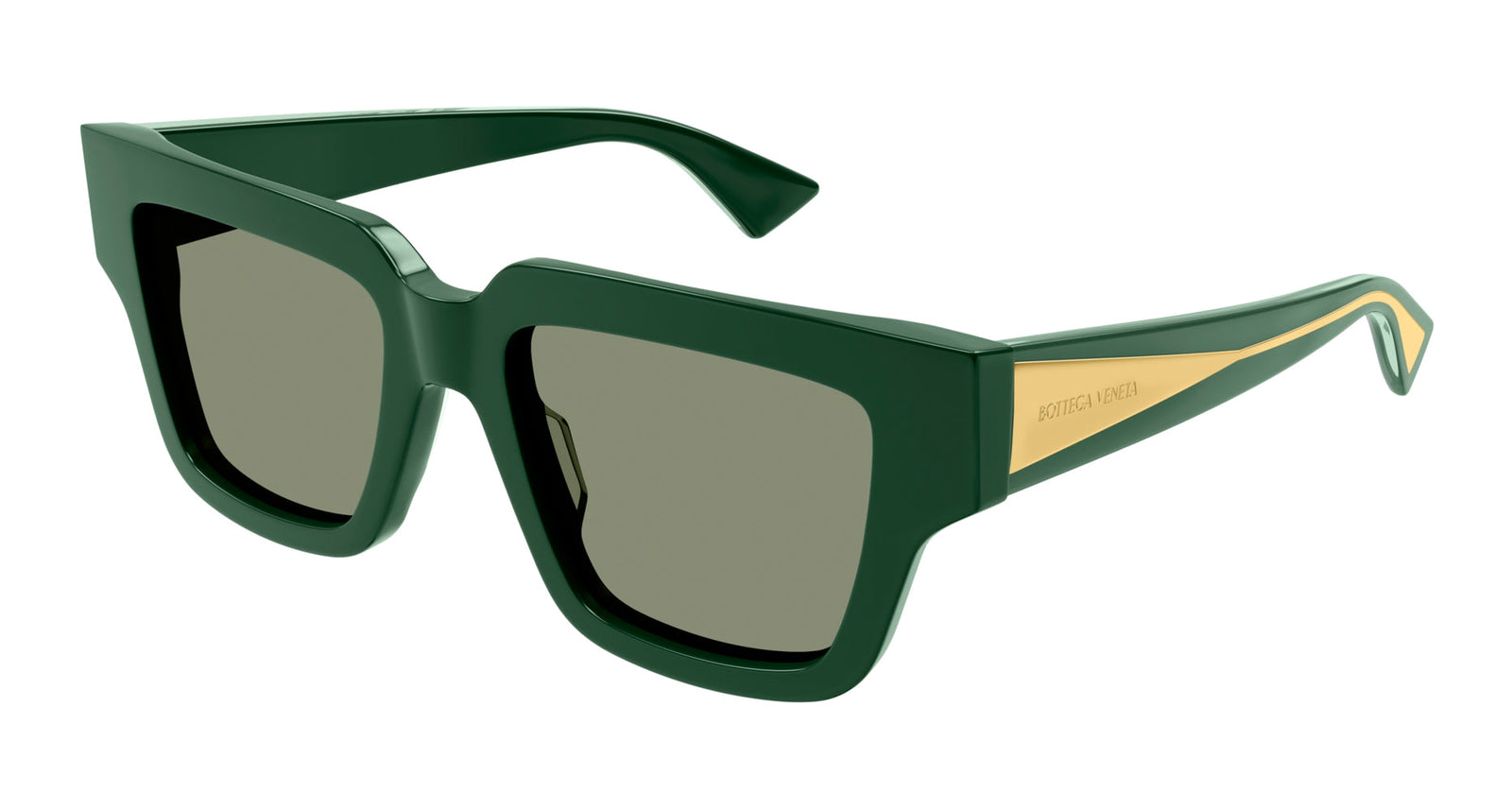 Bottega Veneta Oversized Rectangle Acetate and Resin Sunglasses