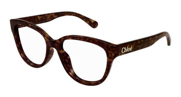 Chloe CH0243O Rounded Cat-Eye Acetate Optical (006)