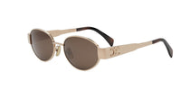Celine Triomphe Metal CL40235U Aviator - rose gold/brown