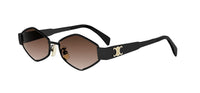 Celine Triomphe CL40254U Geometric - black/brown