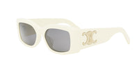 Celine Triomphe CL40282U Butterfly - ivory/smoke