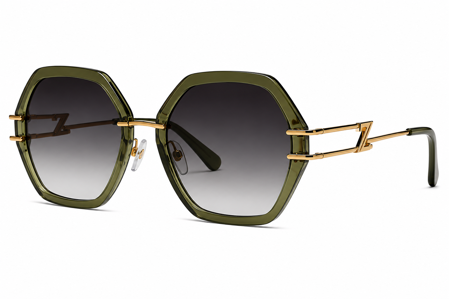 ZARELLE Crystal Taupe Optical Frame