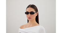 Gucci GG1661S Black Grey three-quarter