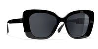 Chanel 5422B Black/Grey Polarised
