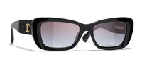 Chanel 5514 C622 Black & Gold Tweed