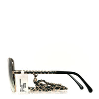 Chanel 4274 Round Metal Sunglasses - side view