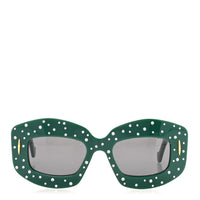 Loewe Cat-Eye Sunglasses — Green