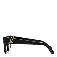 Louis Vuitton Square Sunglasses — Black Z1502W