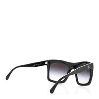 Chanel Oversized Square Sunglasses — Black