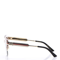 Gucci GG0283S Sylvie Web Cat-Eye Sunglasses - Detail