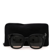 Celine Square Sunglasses — Black